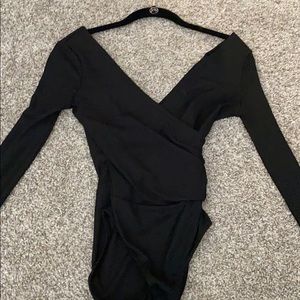 Topshop long sleeve bodysuit